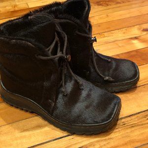 Genuine Sealskin Winter Boots